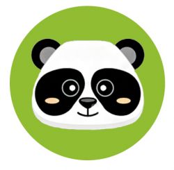 Nálepka na senzor Freestyle Libre - panda