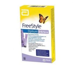 Testovací proužky FreeStyle Optium Beta-Ketone 10 ks