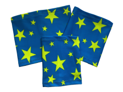 Elastický návlek na ruku - Hvězda - modré pozadí | Velikost 14 - 17 cm, Velikost 25 - 30 cm, Velikost 28 - 36 cm