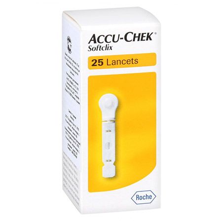 Accu Chek Softclix - Lancety - 25 ks Roche