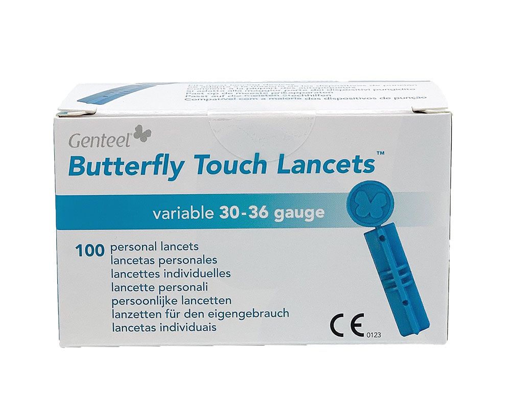 Lancety Genteel Butterfly Touch - 100 ks