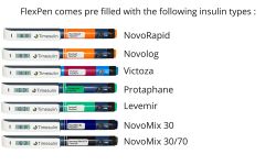 Uzávěr inzulínového pera NovoRapid, Levemir, NovoLog, NovoLog Mix 70/30, Victoza, Protaphane