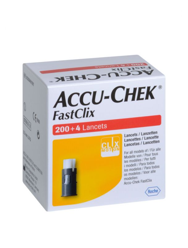 Accu-Chek Fastclix lancety 204 ks Roche