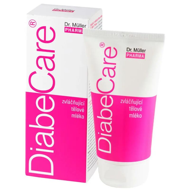Diabecare zvláčňující tělové mléko 200 ml Dr. Müller Pharma