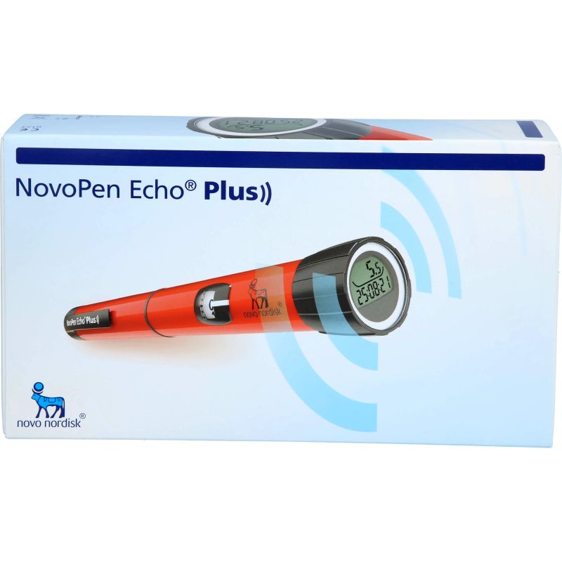 Inzulinové pero NovoPen Echo Plus copack červená NOVO NORDISK