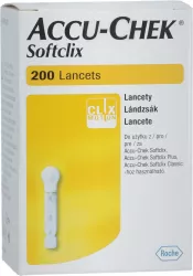 Lancety Accu-Chek Softclix pro odběr kapilární krve, 200 ks