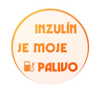 Nálepka na senzor Freestyle Libre - Inzulín je moje palivo