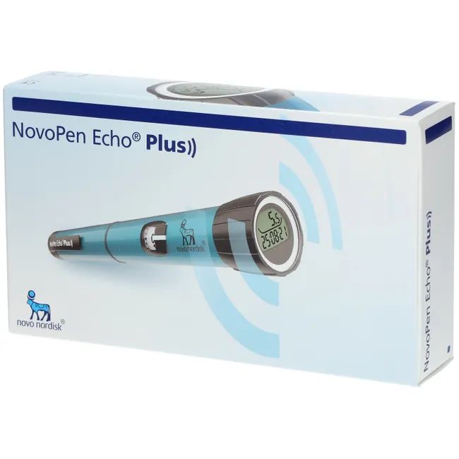 Inzulinové pero NovoPen Echo Plus copack modrý NOVO NORDISK