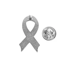 Odznak Diabetes Awareness modro-bílá stužka Odznak Diabetes Awareness modro-bílá stužka